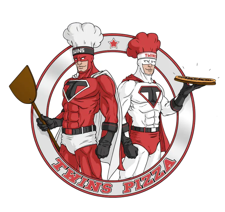 Logo Twins Pizza
